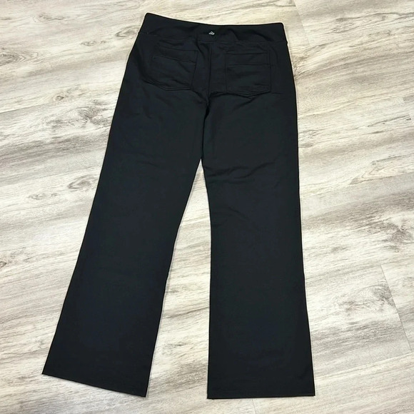Yogipace Black Flared Leg Performance Yoga Pants / Double Back Pockets / Size XL - Picture 1 of 5